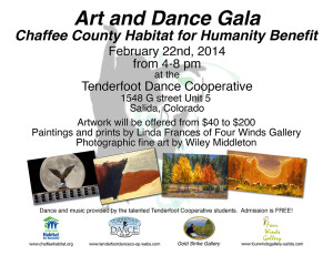 2014 Art and Dance Gala