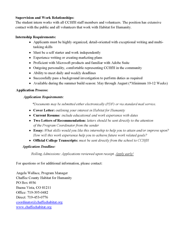 Position Description-Page #2